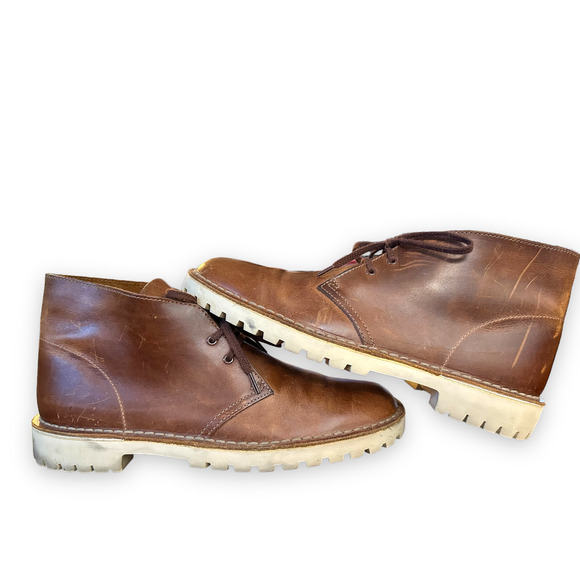 CLARKS original DESERT CHUKKA TROOPER BOOTS US 9 main image 9